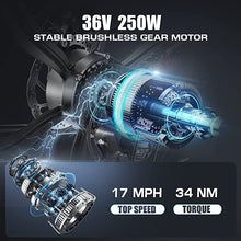 Cargar imagen en el visor de la galería, BICICLETA ELECTRICA PLEGABLE RECREATIVA - Marca Ancheer - RUEDA 26 PULGADAS - AM4142