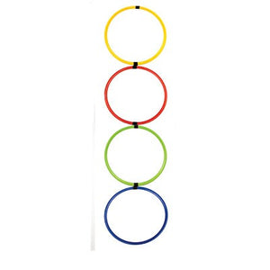 Champion Sports - Escalera de agilidad de 12 aros multicolor