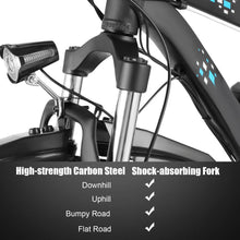 Cargar imagen en el visor de la galería, BICICLETA ELECTRICA RECREATIVA - MARCA ANCHEER - RUEDA 26 PULGADAS DE LLANTA ANCHA - AMA5875