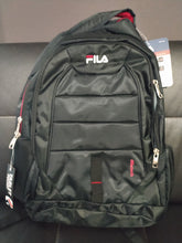 Cargar imagen en el visor de la galería, MOCHILA BACKPACK MARCA FILA - FILATECH - COLOR NEGRO
