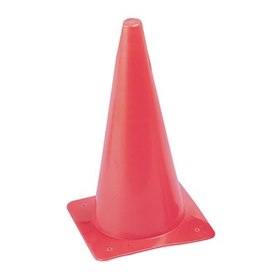 Champion Sports - Cono de 30 cms de alto - plastico color naranja. TC12