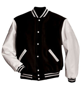 CHAMARRA DE LANA CON MANGAS DE MATERIAL VINILO - HOLLOWEY - AWARD JACKET