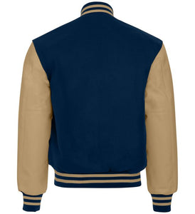 CHAMARRA DE LANA CON MANGAS DE MATERIAL VINILO - HOLLOWEY - AWARD JACKET