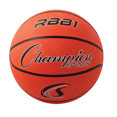 Champion Sports - OFFICIAL SIZE RUBBER BASKETBALL - Talla 7