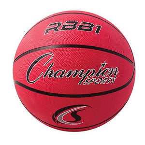 Champion Sports - OFFICIAL SIZE RUBBER BASKETBALL - Talla 7