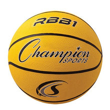 Cargar imagen en el visor de la galería, Champion Sports - OFFICIAL SIZE RUBBER BASKETBALL - Talla 7
