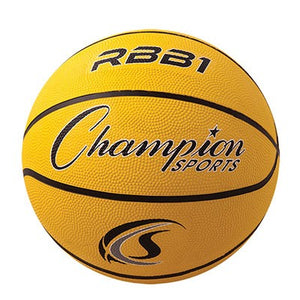 Champion Sports - OFFICIAL SIZE RUBBER BASKETBALL - Talla 7