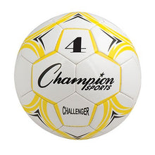 Cargar imagen en el visor de la galería, Champion Sports CHALLENGER SOCCER BALL SIZE 4
