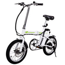 Cargar imagen en el visor de la galería, BICICLETA ELECTRICA PLEGABLE RECREATIVA - MARCA ANCHEER - RUEDA 16 PULGADAS-AMA5639
